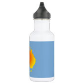 Sonnige Australische Karte Trinkflasche (Rechts)