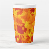 Sonnige Blätter im Herbst Milchtasse (Vorderseite)