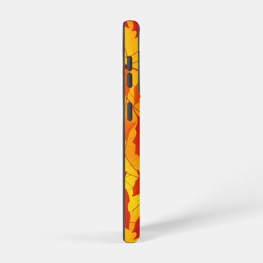 Sonnige Blätter im Herbst Samsung Galaxy Hülle (Rechte Seite)