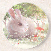 Sonnige Blume Getränkeuntersetzer (Vorne)