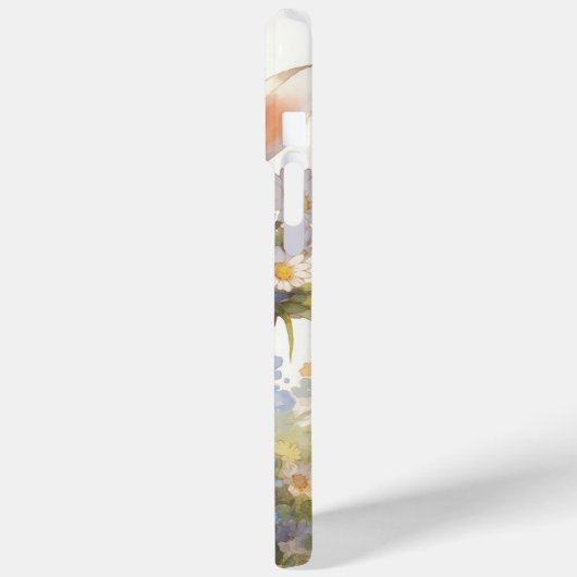 Sonnige Blume Versteckplatz Case-Mate iPhone Hülle (Rückseite / Links)