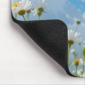 Sonnige Blütenblätter Mousepad (Ecke)