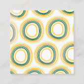 Sonnige Bücher für Babydusche Begleitkarte (Rückseite)