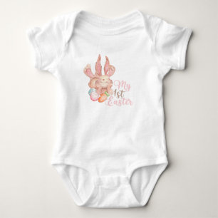 Sonnige Crew 1. Ostern Baby Strampler