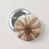 Sonnige Dahlie Button (Vorne & Hinten)