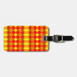 sonnige Daisy Ikat Too 6 Miami Gepäckanhänger