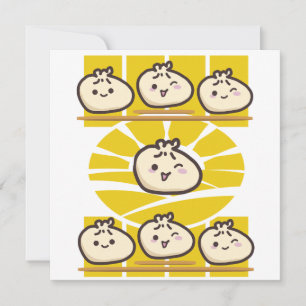 sonnige dim sum knödel einladung