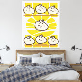 sonnige dim sum knödel  leinwanddruck (Insitu (Schlafzimmer))