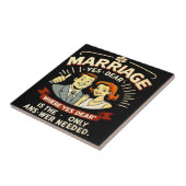 Sonnige Ehe, Jubiläumsgeschenk Fliese (Seite)