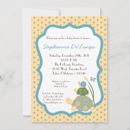 Sonnige Einladung (Vorderseite)