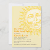 Sonnige Einladung (Vorderseite)