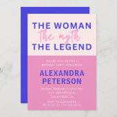 Sonnige Einladungen zum 100. Geburtstag Frauenmyth (Vorne/Hinten)