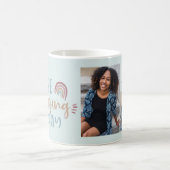 Sonnige Einstellung Kaffeetasse (Mittel)