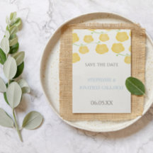 Sonnige Elegance Gelbe Rose Moderne Hochzeit