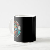 Sonnige Erdbeere mit Stühlen für Mädchen Kaffeetasse (Vorderseite Links)
