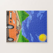 sonnige Fahrt Puzzle (Horizontal)
