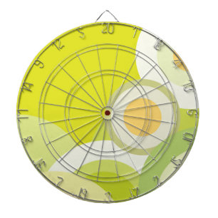 Sonnige Farben Dartscheibe