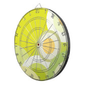 Sonnige Farben Dartscheibe (Vorderseite rechts)