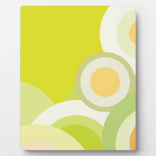 Sonnige Farben Fotoplatte (Vorderseite)