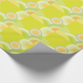 Sonnige Farben Geschenkpapier (Ecke)