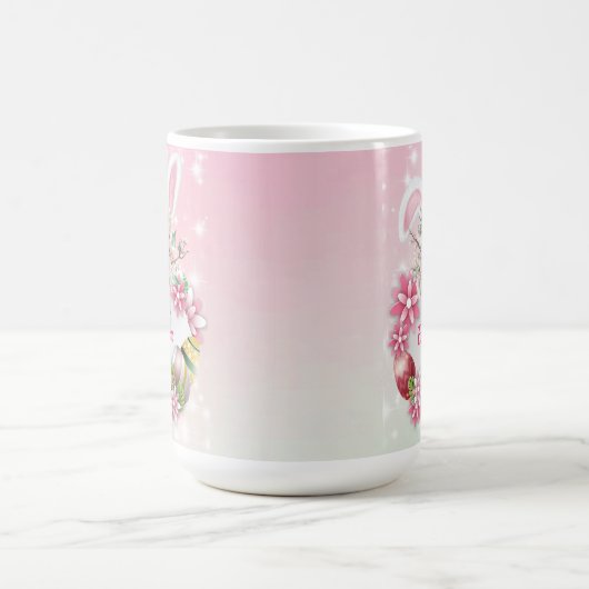 Sonnige Feiern Ostertag Kaffeepause Tasse (Mittel)