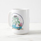 Sonnige Feiern Ostertag Kaffeepause Tasse (Vorderseite Links)