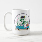 Sonnige Feiern Ostertag Kaffeepause Tasse (Links)