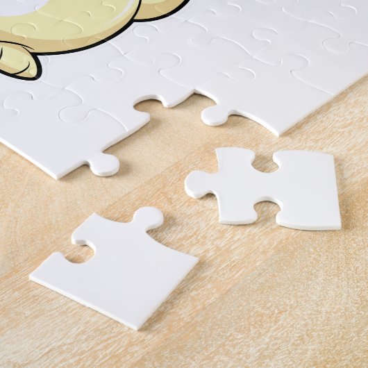 Sonnige Fitness mit Trinkflasche Puzzle (Seite)