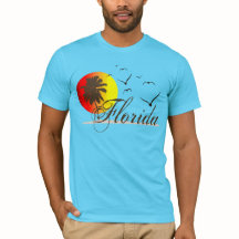 Sonnige Florida-Sonnenuntergänge