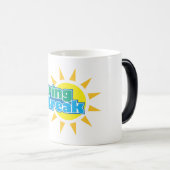 Sonnige Frühlingspause - Verwandlungstasse (VorderseiteRechts)