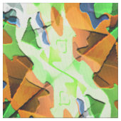 Sonnige Gärten...... Stoff (Nahaufnahme)