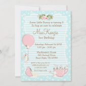 Sonnige Geburtstagsfeier Einladung (Vorderseite)