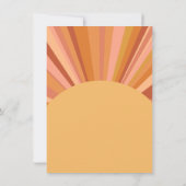 Sonnige Geburtstagskarte (Rückseite)