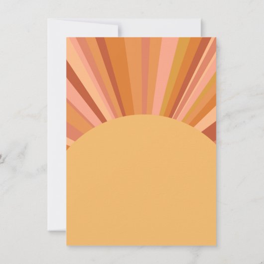 Sonnige Geburtstagskarte (Rückseite)