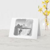 Sonnige Geburtstagskarte für Golfer Karte (Gelbe Blume)