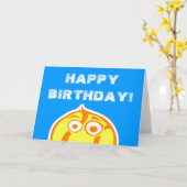 Sonnige Geburtstagskarte für Tennisspieler Karte (Gelbe Blume)