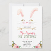 Sonnige Gesichtshaut - Einladung (Vorderseite)