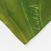 Sonnige Grapevine - Farbenfrohe Trauben Fleecedecke (Ecke)