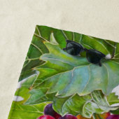 Sonnige Grapevine - Farbenfrohe Trauben Strandtuch (Beispiel)