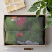 Sonnige Herbstfamilie Rustikaler Bauernhof Seidenpapier (Geschenk)