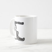 Sonnige Hochzeit got Kaffeetasse (Vorderseite Links)