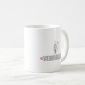 Sonnige Hochzeit Kaffeetasse (VorderseiteRechts)