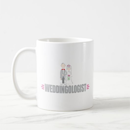 Sonnige Hochzeit Kaffeetasse (Links)
