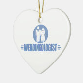 Sonnige Hochzeit Keramikornament (Links)