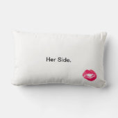 Sonnige Hochzeit oder Dusche Lendenkissen (Rückseite)