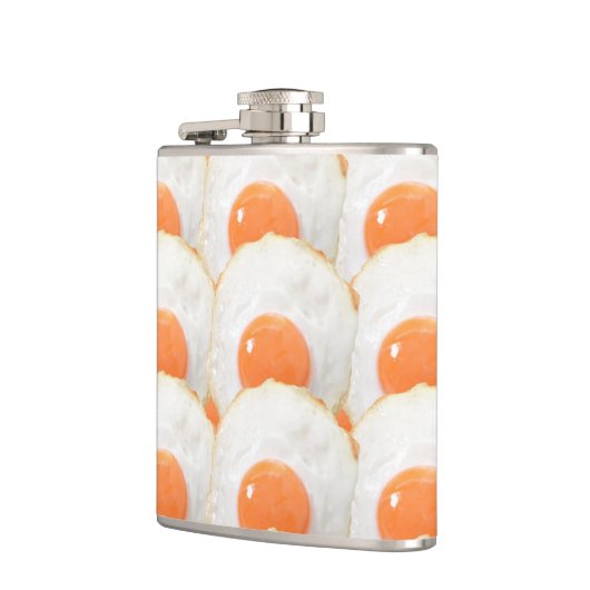 Sonnige Hühnereier Flachmann (Links)