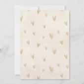 Sonnige in Aquamarin Blue Hot Air Ballon Babydusch Einladung (Rückseite)