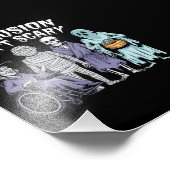 Sonnige Inklusion ist kein Beängstigender Lehrer H Fotodruck (Ecke)