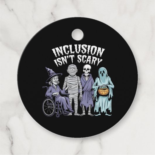 Sonnige Inklusion ist kein Beängstigender Lehrer H Geschenkanhänger (Vorderseite)