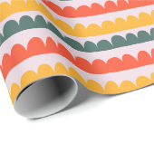 Sonnige Kammuscheln Geschenkpapier (Rolleneckpunkt)